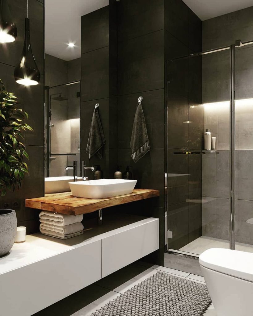 ديكور حمامات وتصاميم حمامات مودرن