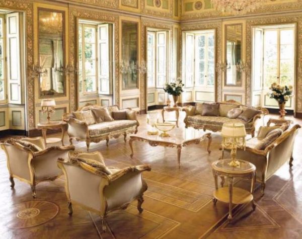 ديكورات كلاسيك لصالة 2025 وأجمل ديكور صالات مودرن