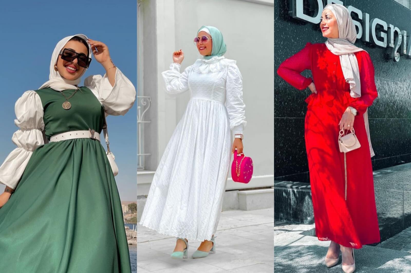 اجمل دريسات محجبات موضة 2025