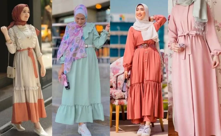 اجمل دريسات محجبات موضة 2025