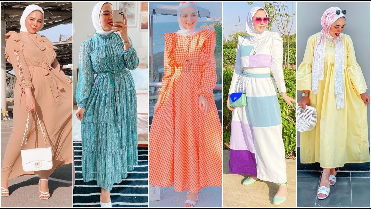 اجمل دريسات محجبات موضة 2025