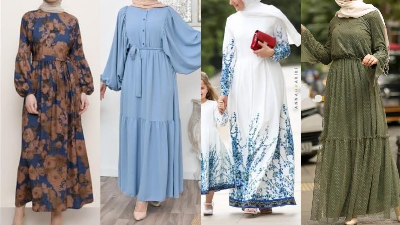 اجمل دريسات محجبات موضة 2025