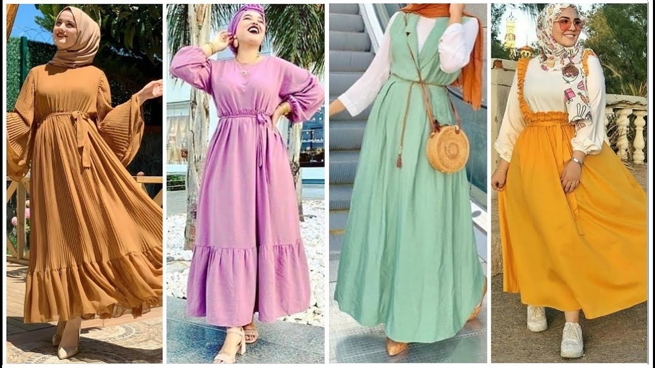 اجمل دريسات محجبات موضة 2025