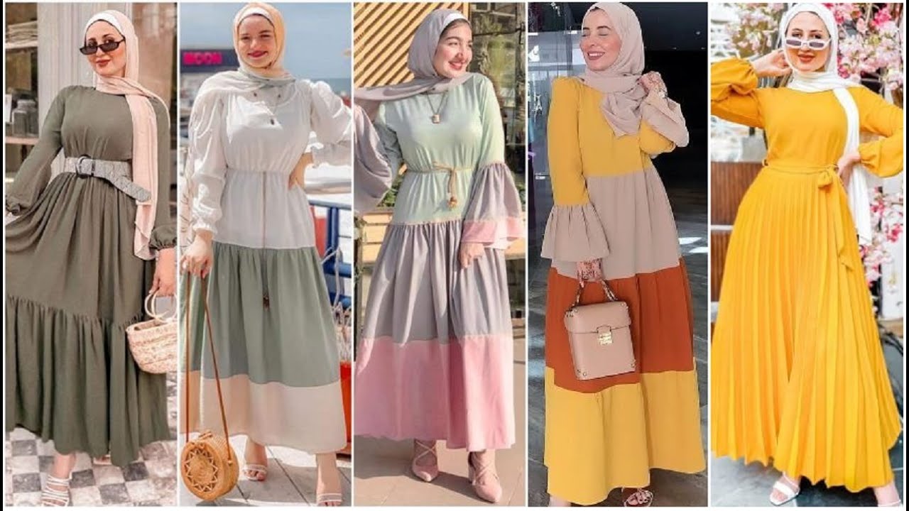 اجمل دريسات محجبات موضة 2025