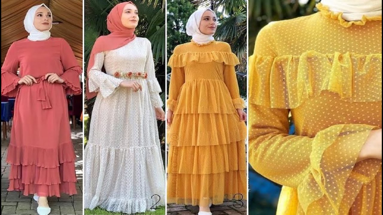 اجمل دريسات محجبات موضة 2025